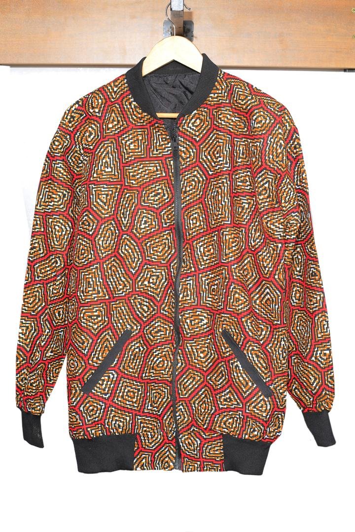 Kitenge Gray Jacket